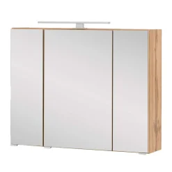 Discount Wohnen Set Badmöbel in Holz Optik - Neuzera (vierteilig)