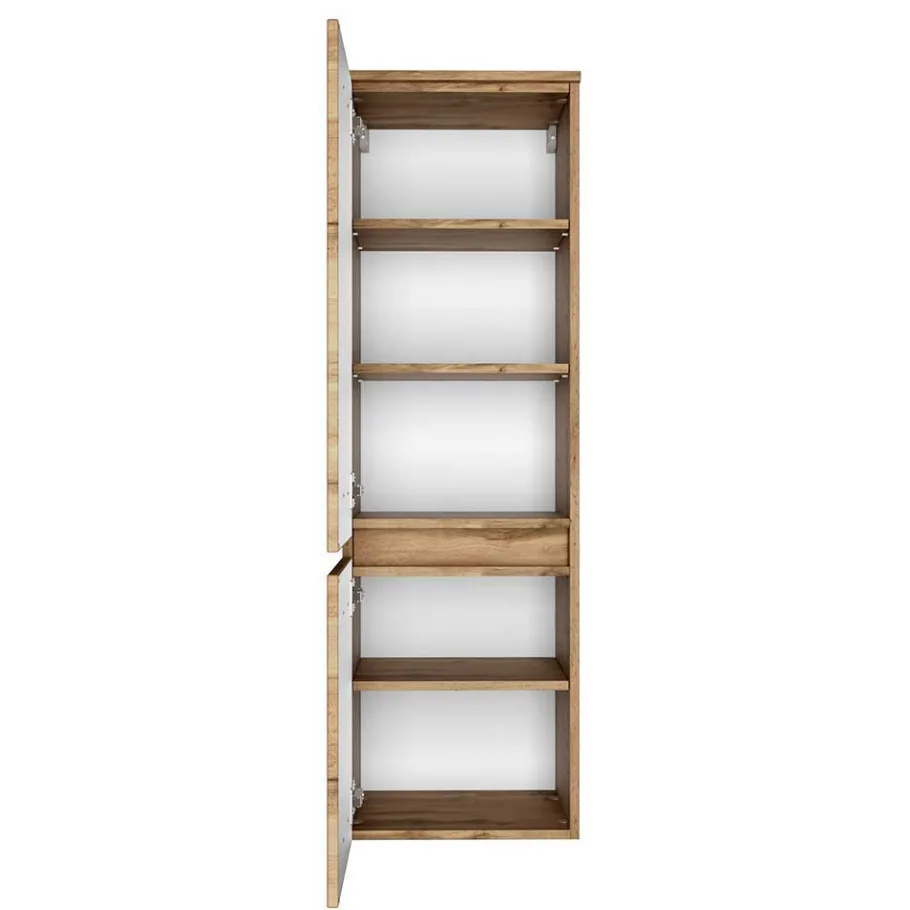 Discount Wohnen Set Badmöbel in Holz Optik - Neuzera (vierteilig)