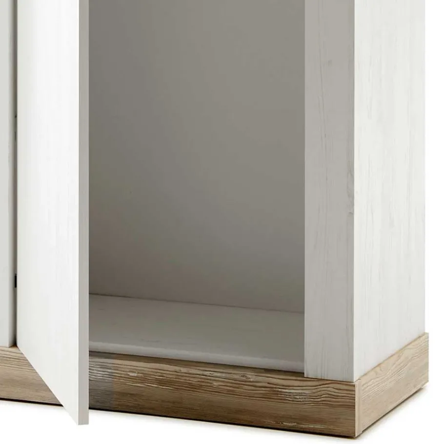 Best Wohnen Set Dielen Ausstattung mit Schrank - Nedita (dreiteilig)