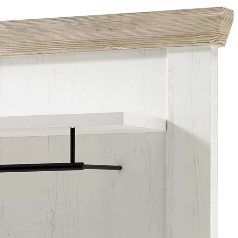Best Wohnen Set Dielen Ausstattung mit Schrank - Nedita (dreiteilig)