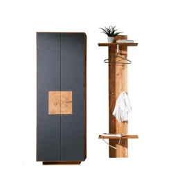 Discount Wohnen Set Flur-Möbel aus Wildeiche - Mandrey (zweiteilig)