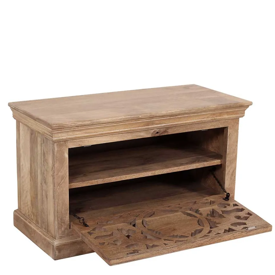 Outlet Wohnen Set Garderoben Möbel im Boho Style - Runiasa (dreiteilig)