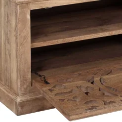Outlet Wohnen Set Garderoben Möbel im Boho Style - Runiasa (dreiteilig)