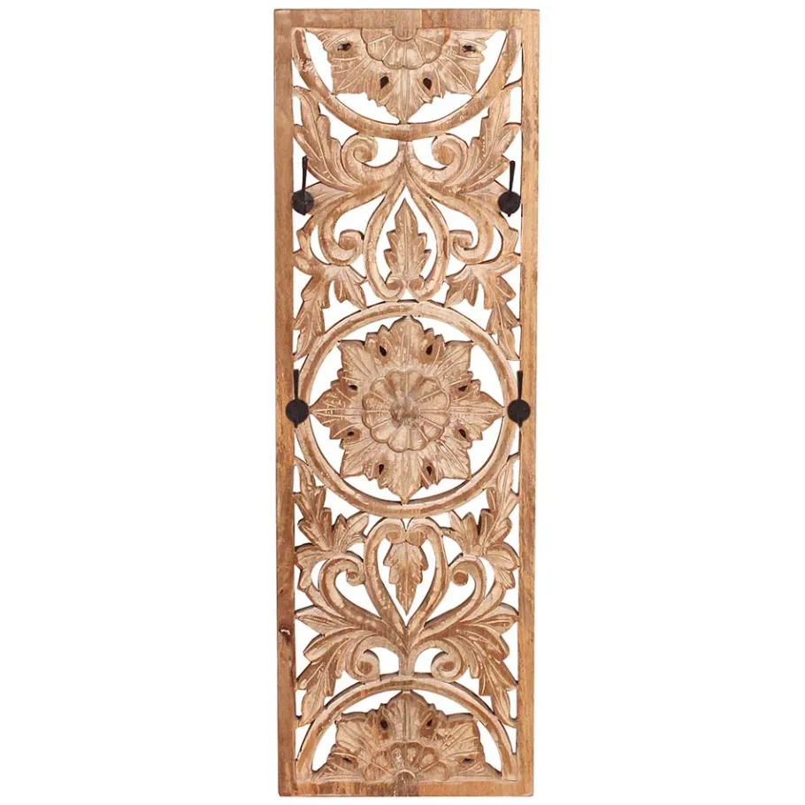 Outlet Wohnen Set Garderoben Möbel im Boho Style - Runiasa (dreiteilig)