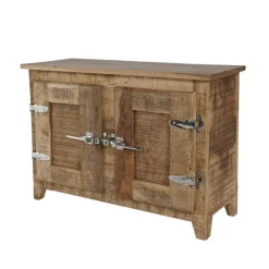 Online Wohnen Set Holz Badmöbel im Shabby Chic - Suennas (dreiteilig)