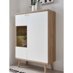 Outlet Wohnen Set Skandi Möbel fürs Wohnzimmer - Cablos (vierteilig)
