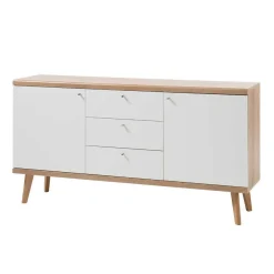 New Wohnen Set Wohnzimmer Einrichtung zweifarbig - Cablos (fünfteilig)