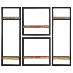 Wohnen Shabby Chic Hängeregale Set - Jamaica (vierteilig)