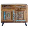 Hot Wohnen Shabby Chic Kombi-Kommode aus Recyclingholz - Tunar