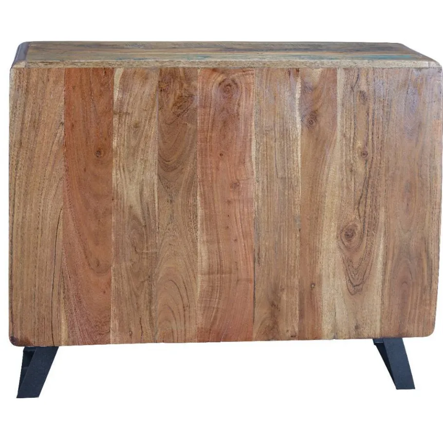 Hot Wohnen Shabby Chic Kombi-Kommode aus Recyclingholz - Tunar