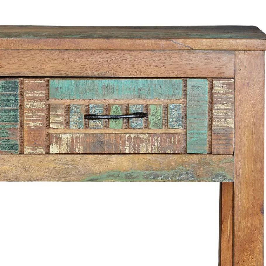 Clearance Wohnen Shabby Chic Konsolentisch aus Recyclingholz - Tunar