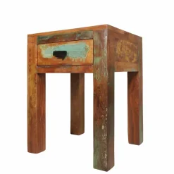 Online Wohnen Shabby Chic Nachttisch Dencig mit Schublade