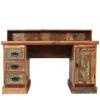 Online Wohnen Shabby Chic Schreibtisch aus Recyclingholz - Jamaica