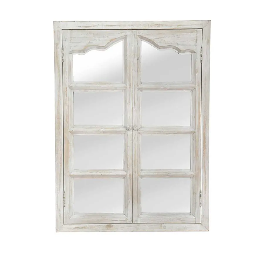 Hot Wohnen Shabby Chic Spiegel Karimo mit Türen