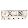 Wohnen Shabby Chic Wandgarderobe mit fünf Schubladen - Amy