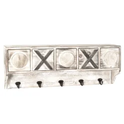 Wohnen Shabby Chic Wandgarderobe mit fünf Schubladen - Amy