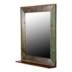 New Wohnen Shabby Chic Waschtisch & Spiegel - Jamaica (zweiteilig)