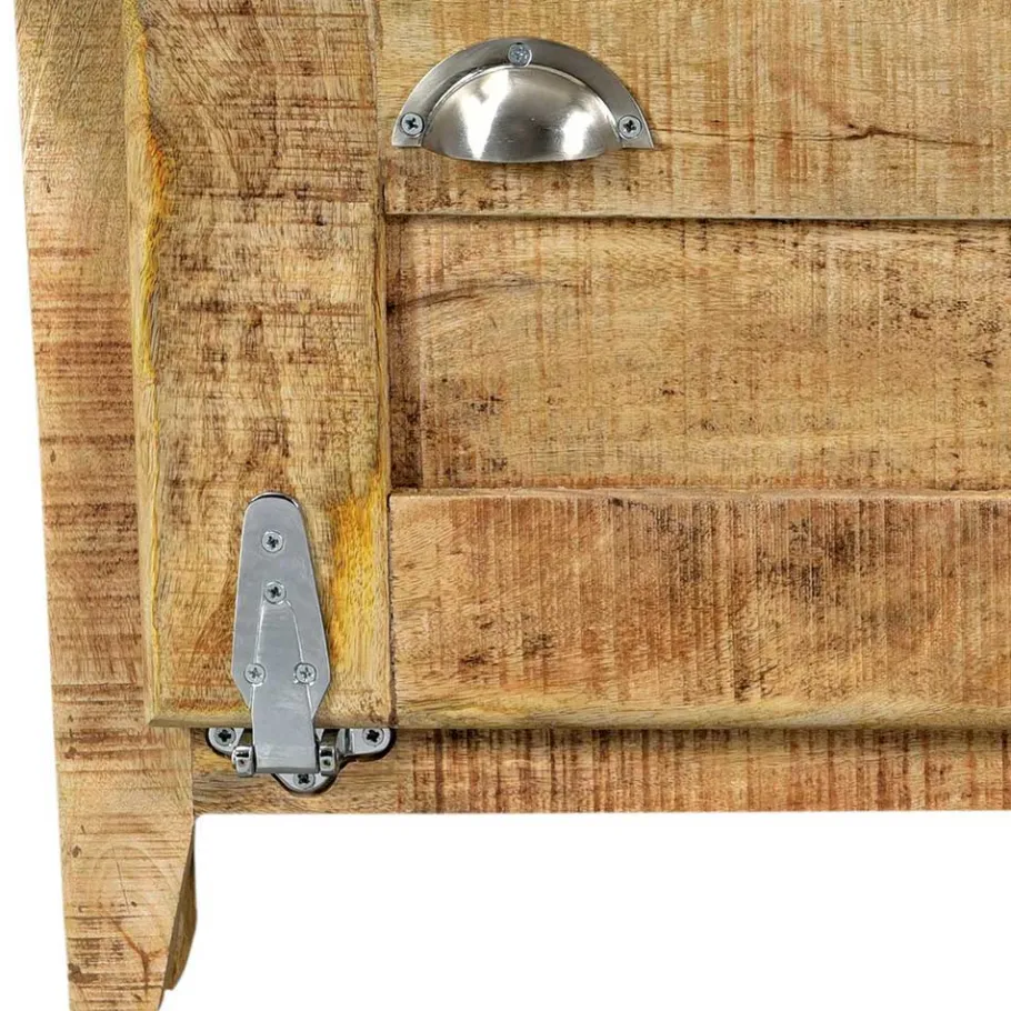 Discount Wohnen Shabby Design Schuhschrank mit 2 Klappen - Suennas