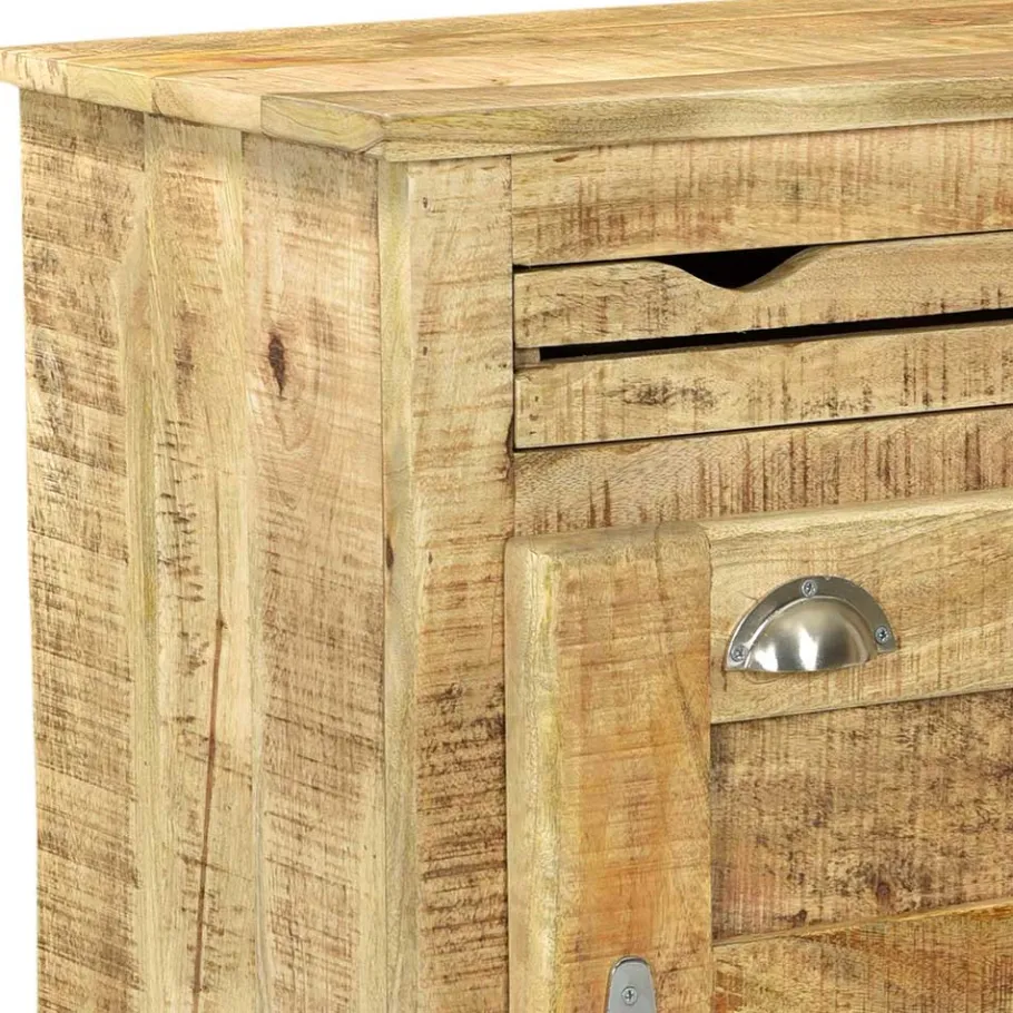Discount Wohnen Shabby Design Schuhschrank mit 2 Klappen - Suennas