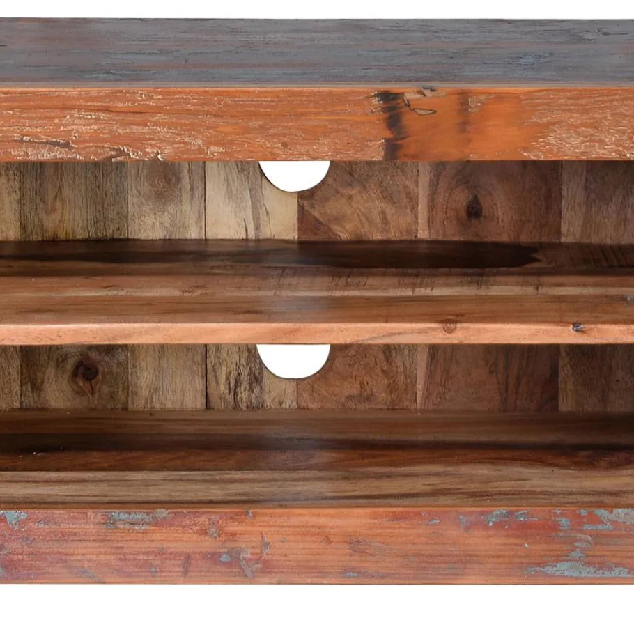 Discount Wohnen Shabby Design TV Board aus Recyclingholz - Zeremonia