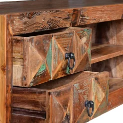 Discount Wohnen Shabby Design TV Board aus Recyclingholz - Zeremonia