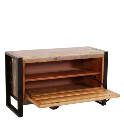 Discount Wohnen Shabby Garderoben Paneele & Bank - Vosbadus (dreiteilig)