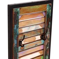 Discount Wohnen Shabby Garderoben Paneele & Bank - Vosbadus (dreiteilig)