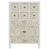 Best Wohnen Shabby Highboard mit Ornament Muster Front - Acacio