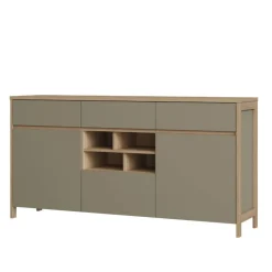 New Wohnen Sideboard in Eukalyptus und Eiche Optik - Promo