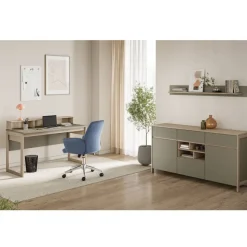 New Wohnen Sideboard in Eukalyptus und Eiche Optik - Promo