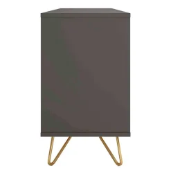 Hot Wohnen Sideboard in Grau & Gold - Tajibo