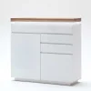Clearance Wohnen Sideboard Kommode Zelda in Weiß