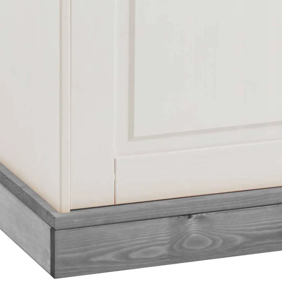 Online Wohnen Sideboard Mirandesca in Weiß Grau