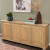 Best Wohnen Sideboard mit vier Türen aus Kiefer massiv - Noellisa