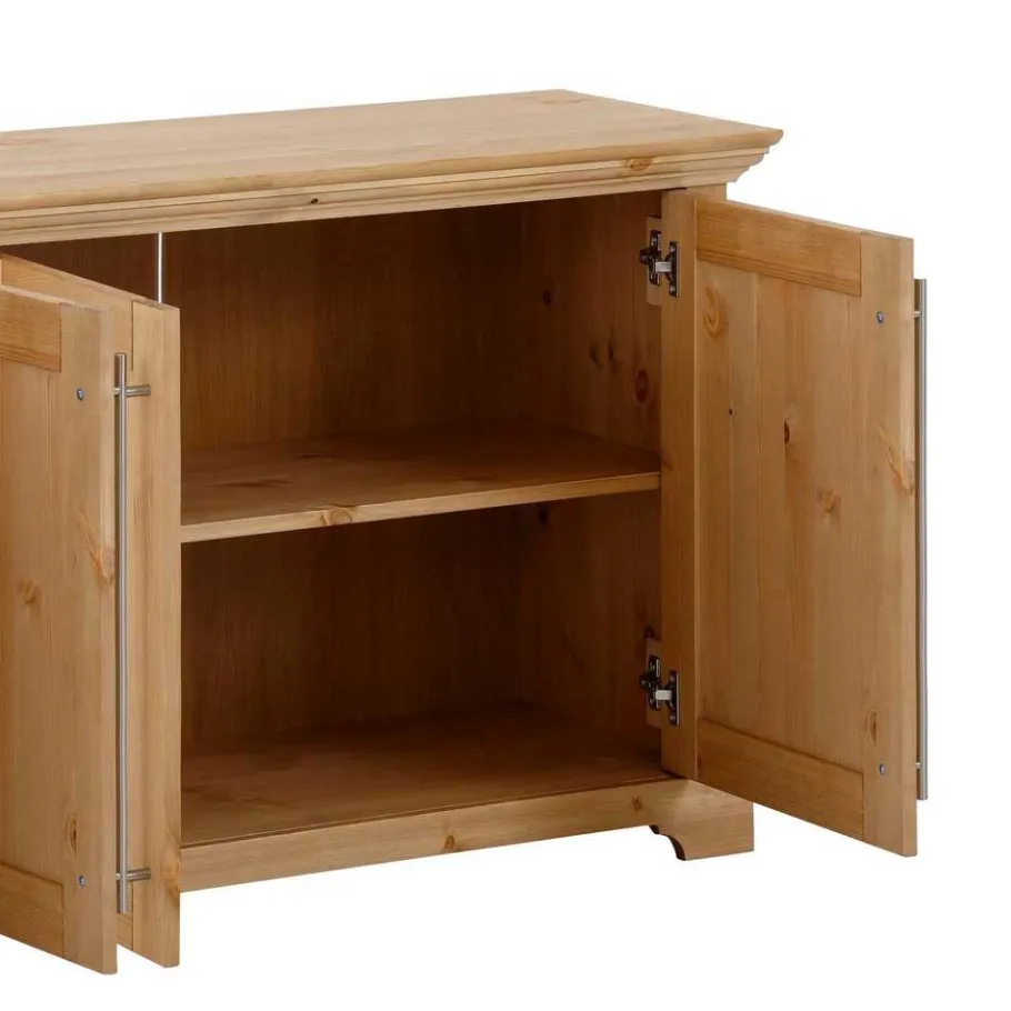 Best Wohnen Sideboard mit vier Türen aus Kiefer massiv - Noellisa