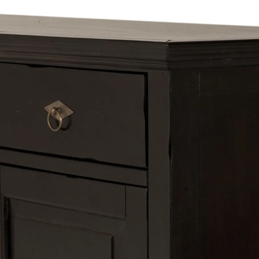 New Wohnen Sideboard Polenta aus Akazie Massivholz