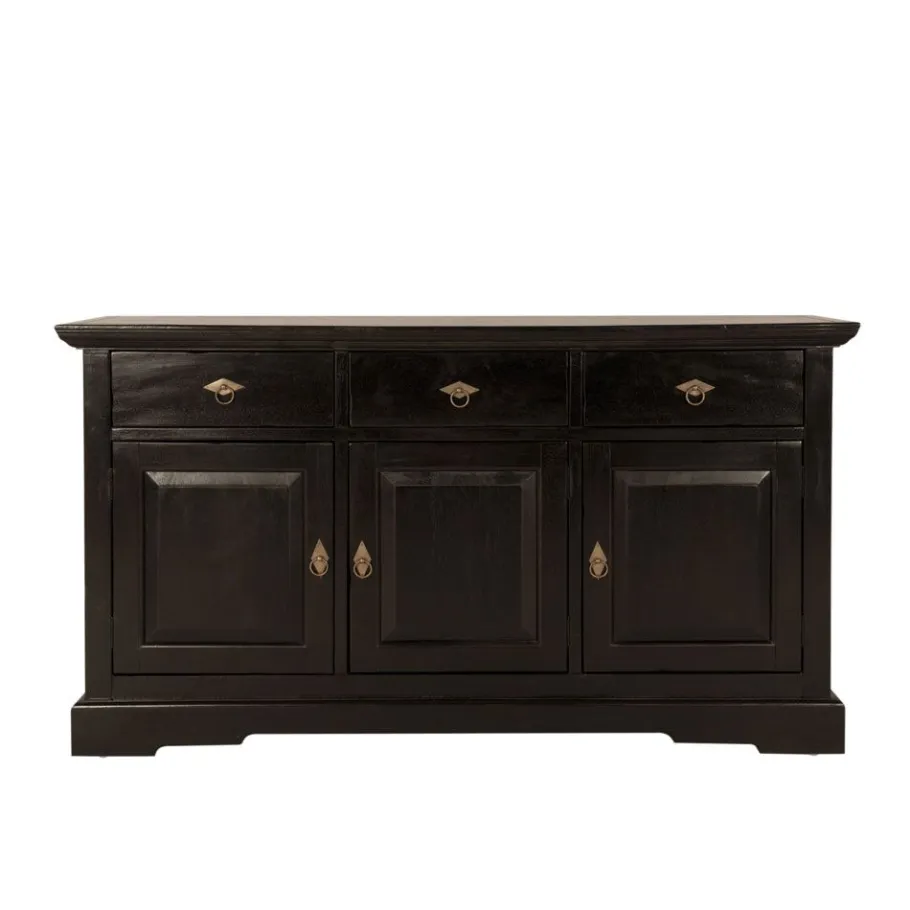 New Wohnen Sideboard Polenta aus Akazie Massivholz