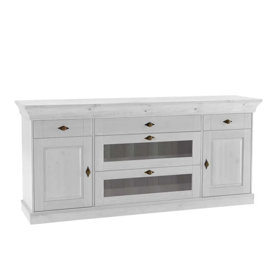 Outlet Wohnen Sideboard Satumare im skandinavischen Landhausstil