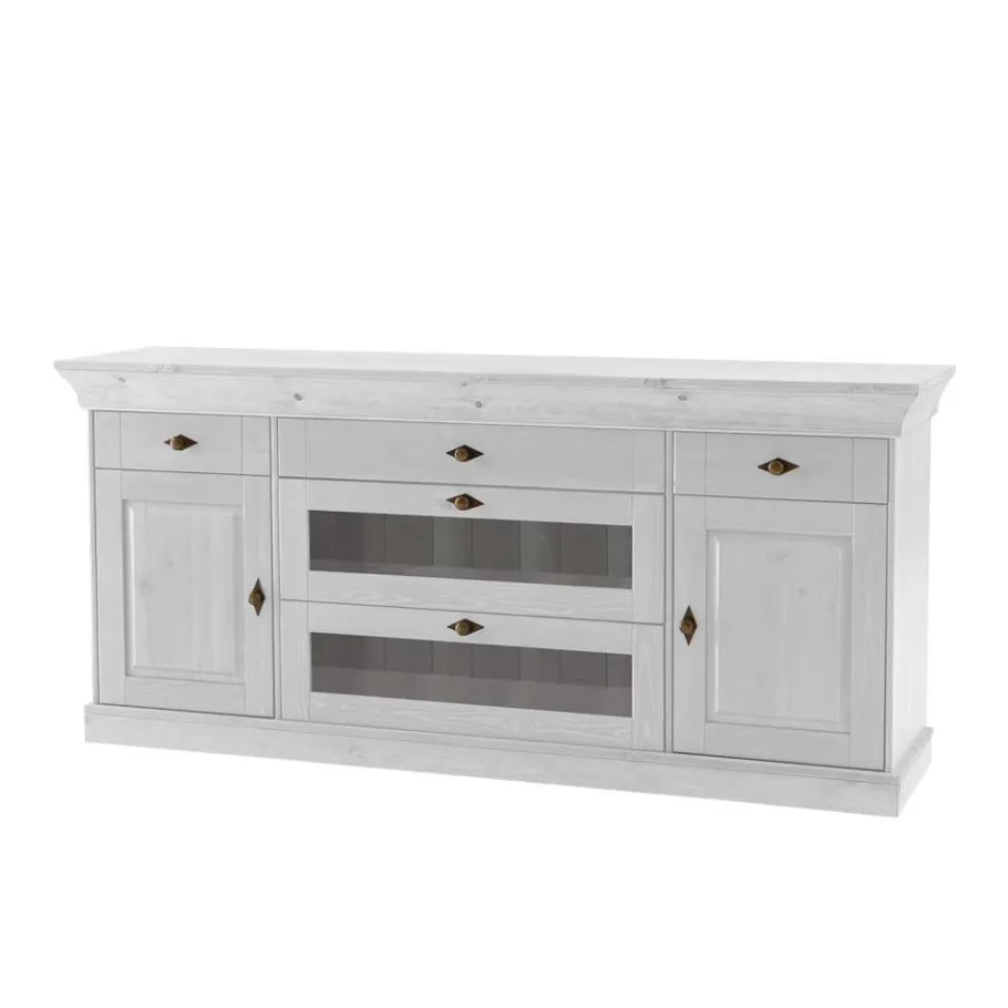 Outlet Wohnen Sideboard Satumare im skandinavischen Landhausstil