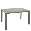 Hot Wohnen Silbergrauer Gartentisch mit Front Butterflyauszug - Sergio