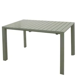 Hot Wohnen Silbergrauer Gartentisch mit Front Butterflyauszug - Sergio
