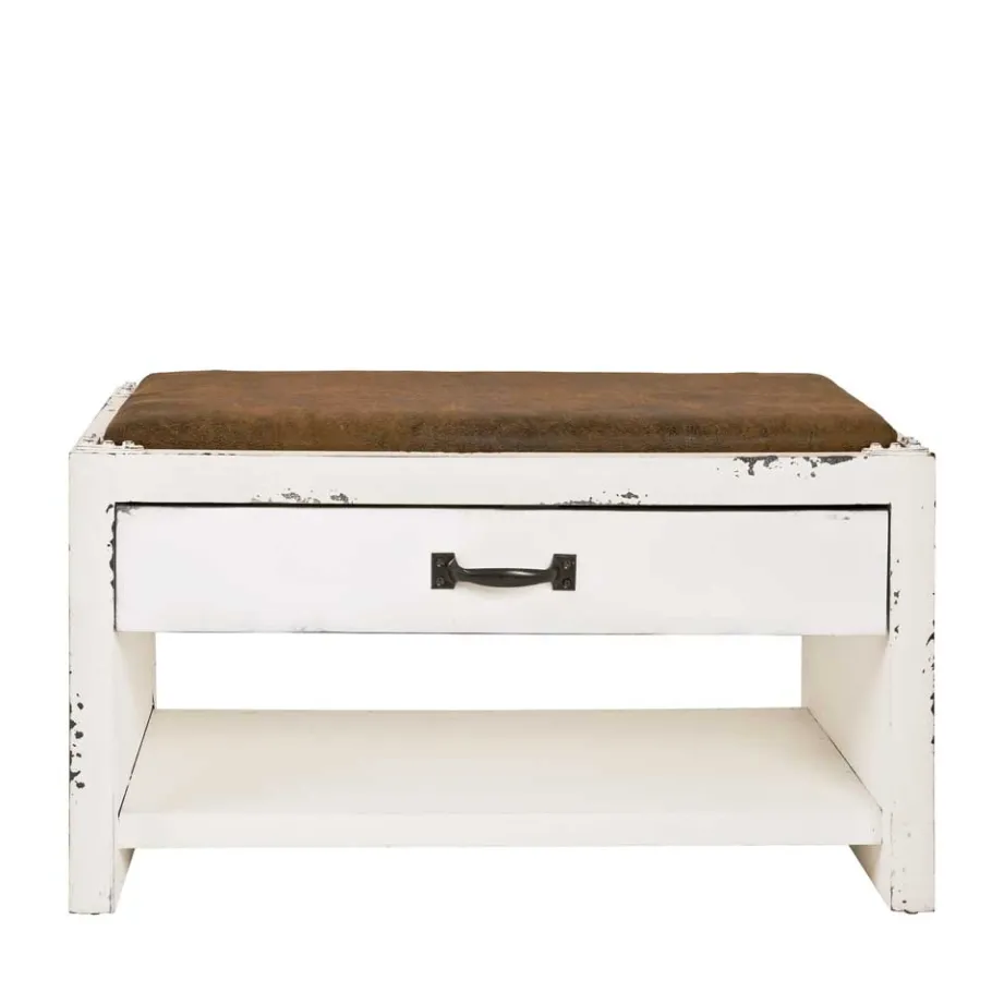 Hot Wohnen Sitzbank Senva im Shabby Chic Look