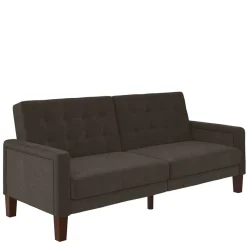 Hot Wohnen 3-Sitzer Schlafsofa in Grau - Memton