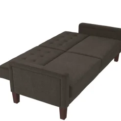 Hot Wohnen 3-Sitzer Schlafsofa in Grau - Memton