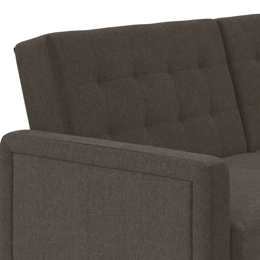 Hot Wohnen 3-Sitzer Schlafsofa in Grau - Memton