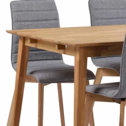Discount Wohnen Sitzgruppe in Eiche & Grau - Number (fünfteilig)