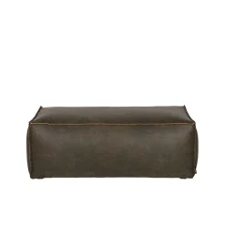 Discount Wohnen Sitzhocker Pouf Zoika in Oliv Grün