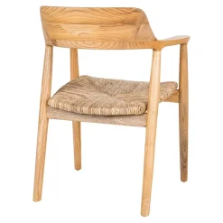 Online Wohnen Skandi Armlehnenstuhl aus Sungkai Holz - Tilli (2er Set)