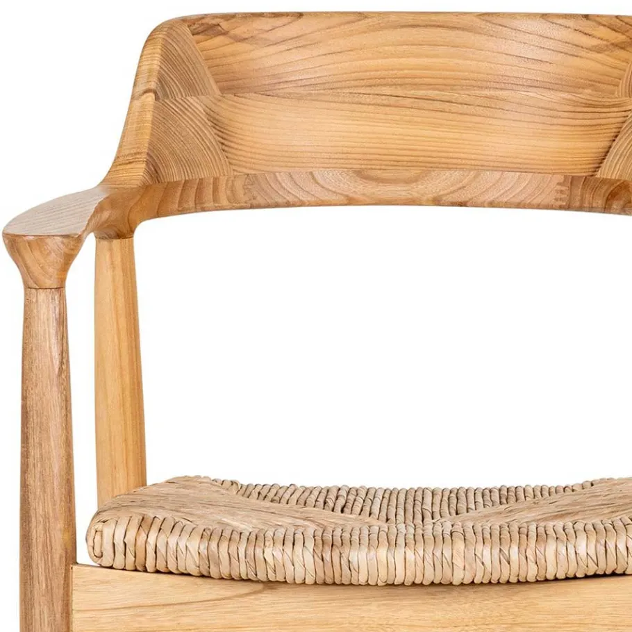 Online Wohnen Skandi Armlehnenstuhl aus Sungkai Holz - Tilli (2er Set)