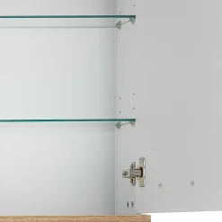 New Wohnen Skandi Badmöbel Set in Weiß - Timur (dreiteilig)